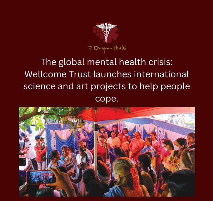 The global mental health crisis: Wellcome Trust launches international science and art project to help people cope